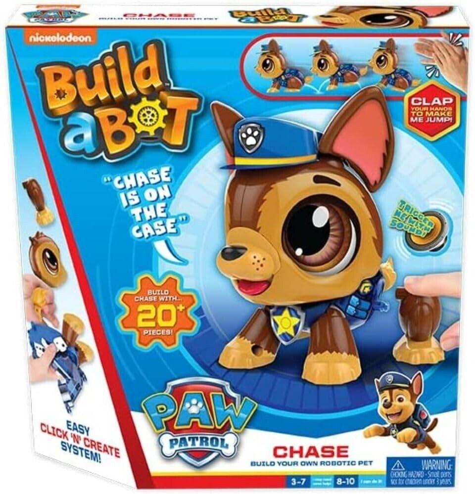 Paw Patrol Build a Bot 20+ Pieces STEM Learning Toy Robot Chase