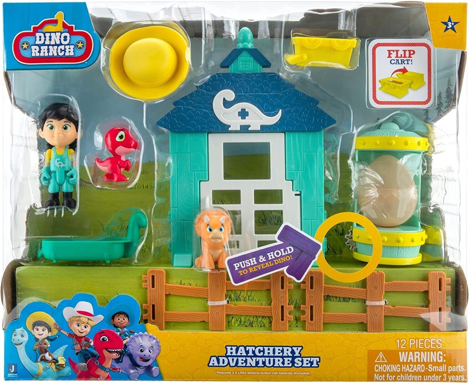 Dino Ranch Clubhouse Hatchery Adventure Set Egg Incubator Ages 3+ New Toy Doll