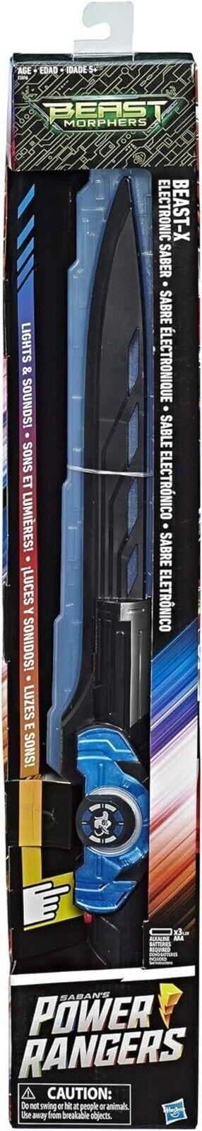 Power Rangers Beast X Morphers Electronic Saber Light Reactive Sound Lightsaber