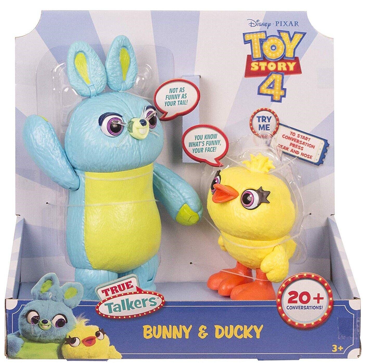Toy Story Disney Interactive True Talkers Bunny and Ducky 2-Pack Ages 3+ Toy