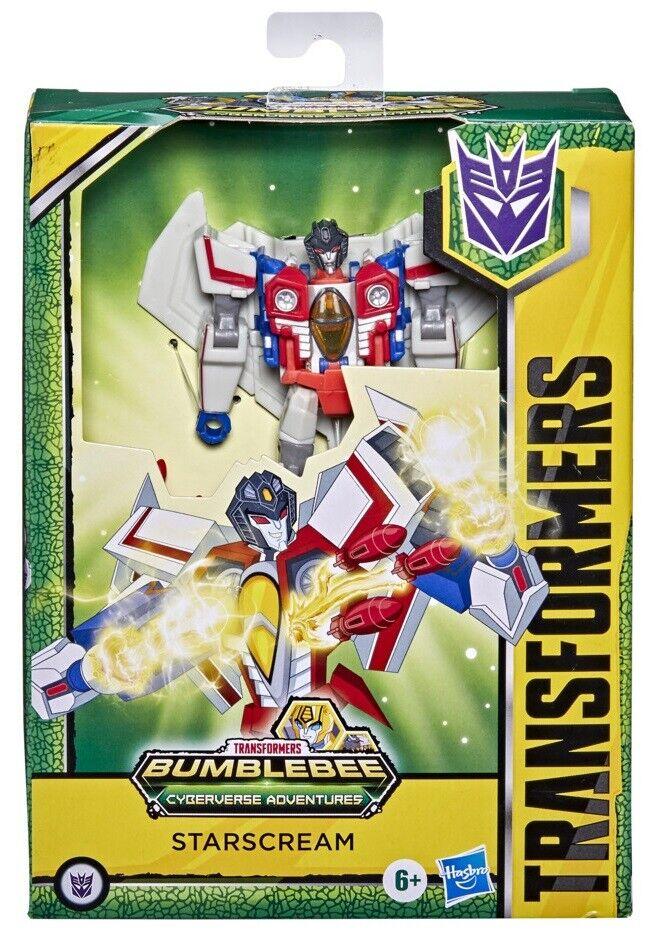 Transformers Cyberverse Deluxe Starscream Ages 6+ New Toy Robot