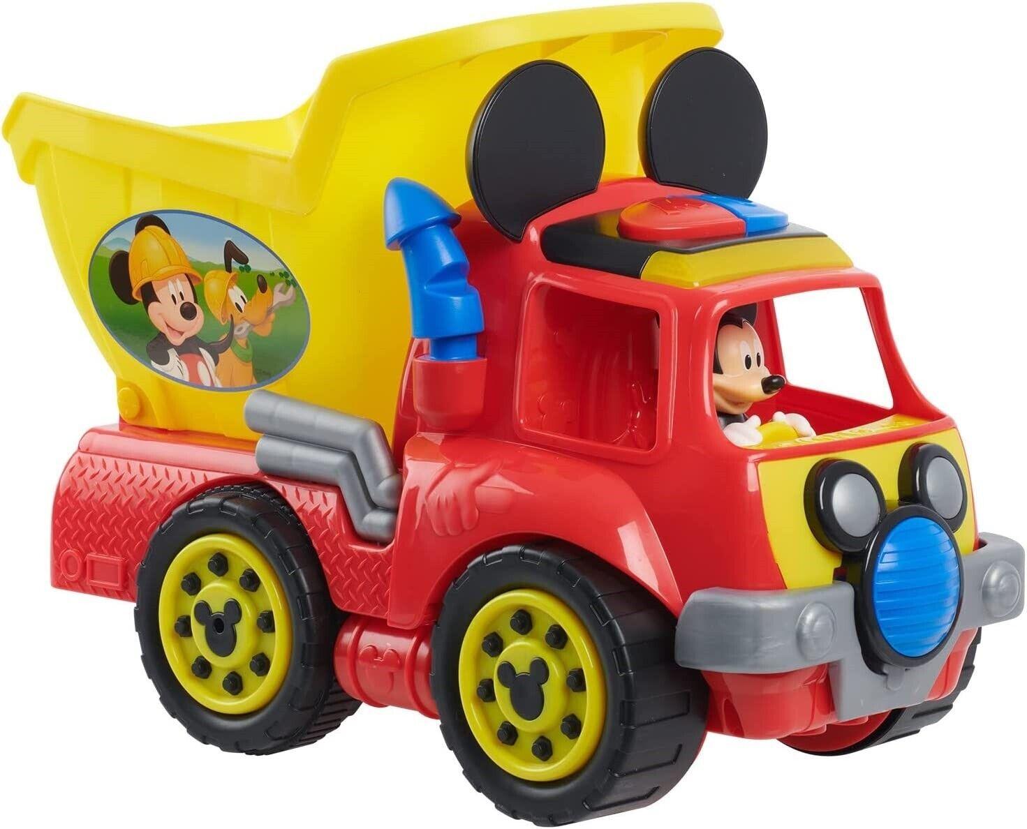 Disney Junior Mickey Mouse Clubhouse Dump Truck Ages 3+ Toy Pet Van Garbage Play
