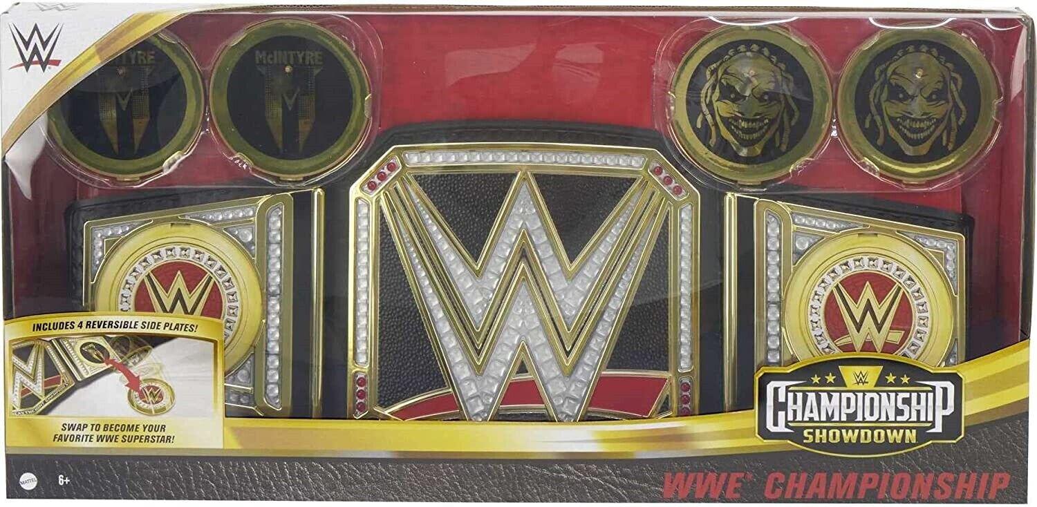 WWE World NWO NXT Championship Belt Ages 8+ Toy Fight Play Ring Trophy Leather