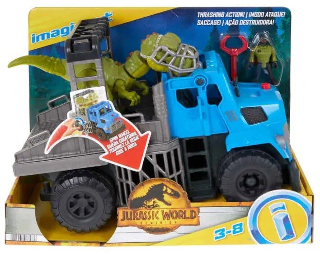 Imaginext Imaginext Jurassic World Dominion Break Out Dino Hauler T-Rex Dinosaur