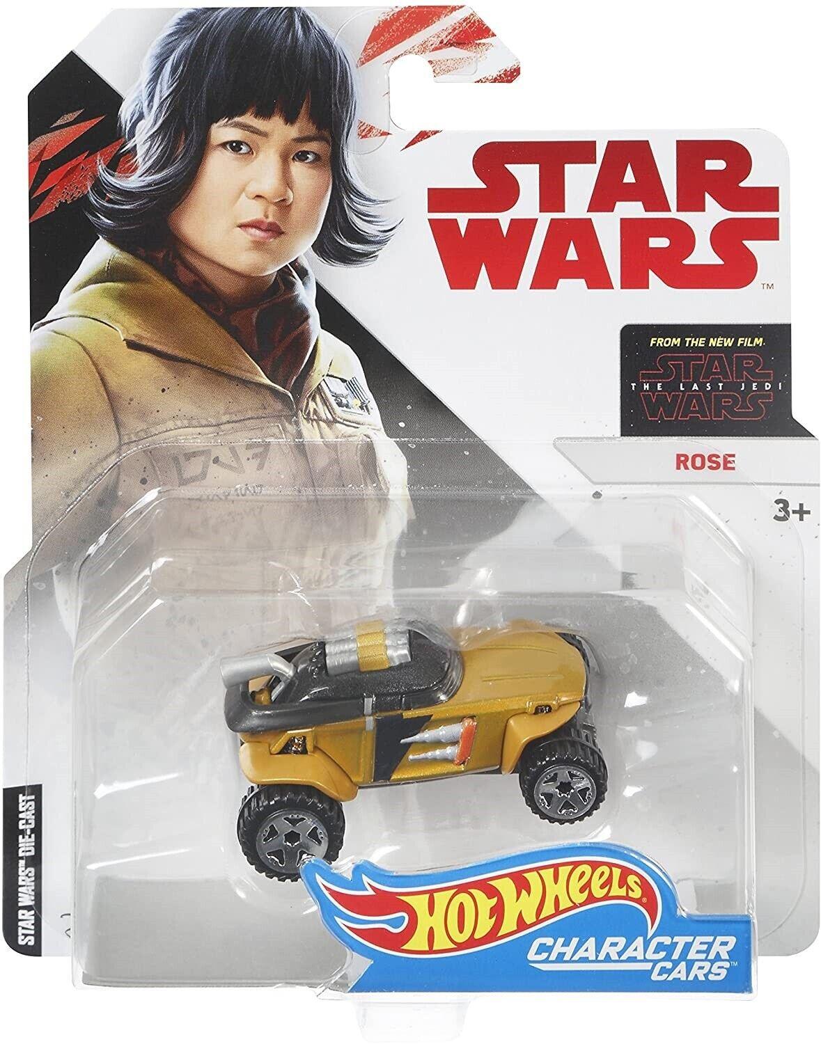 Hot Wheels Star Wars Car Last jedi Rose themed Fun car