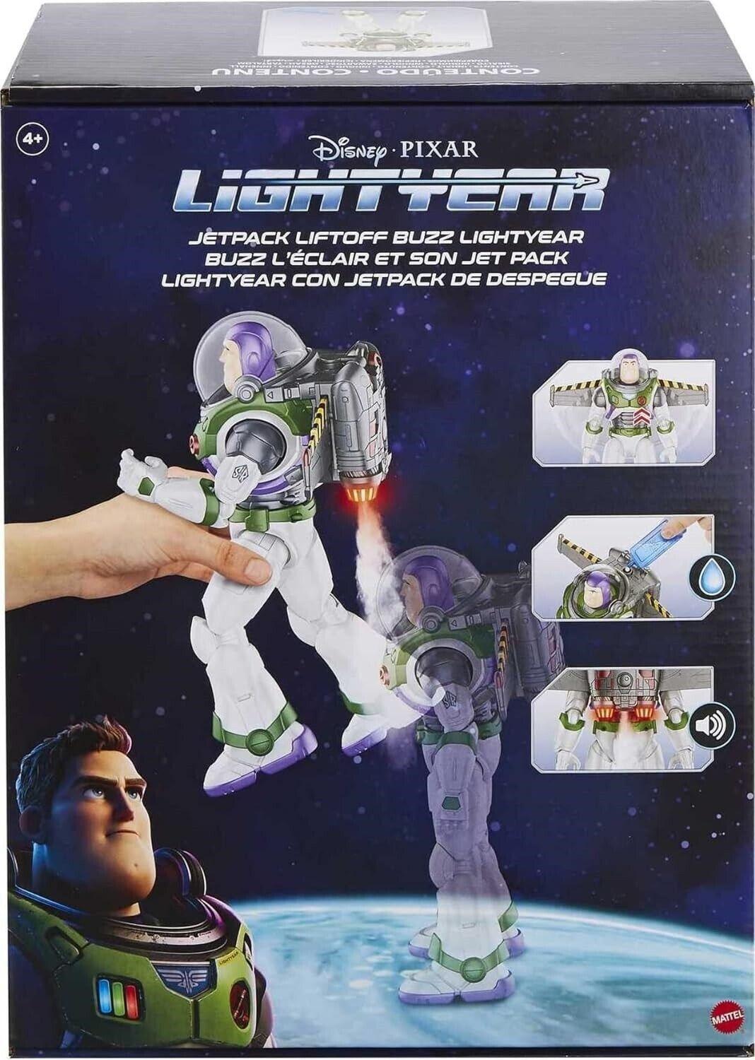 Disney Talking Buzz Lightyear Jetpack Liftoff Vapor Trail Wings