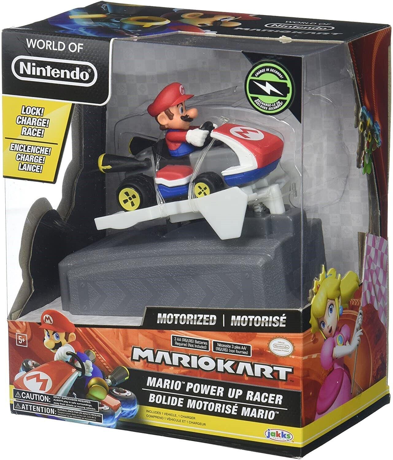 World of Nintendo Mario Kart Chargers Power Up Racers Toy Car Luigi Game Race