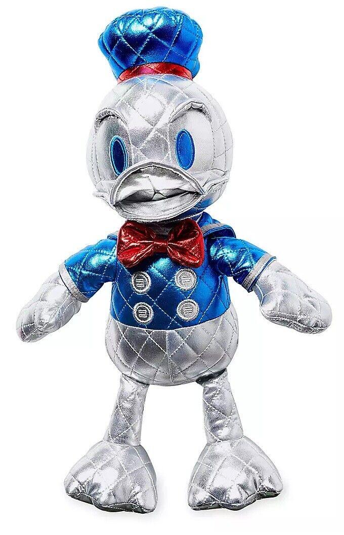 Donald Duck Metallic Plush 15'' Special Edition Ages 3+ Toy Mickey Minnie Mouse