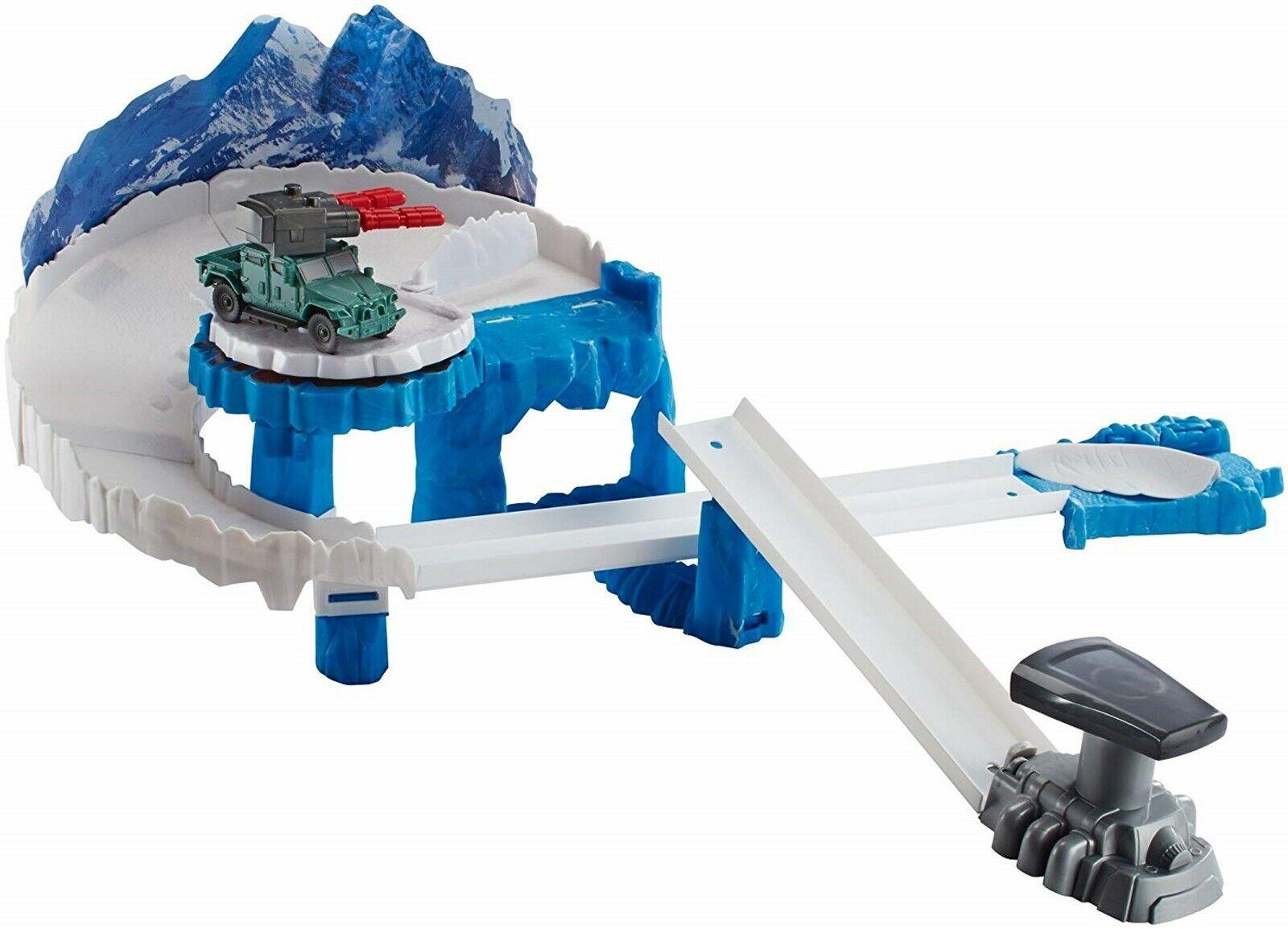 Fast and Furious Street Scenes Frozen Missile Attack Ages 5+ Toy Car Race Track