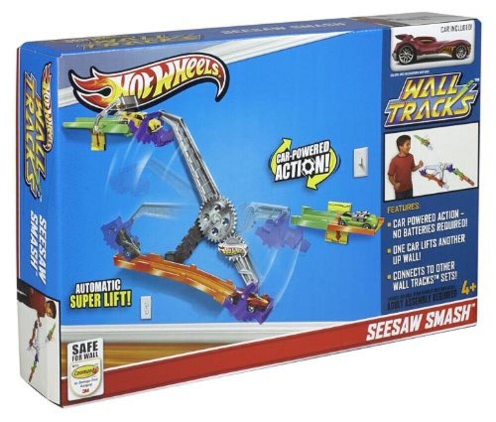 Hot Wheels Seesaw Smash Car Race Track Set Ages 4+ New Toy Fun Boys Play Gift