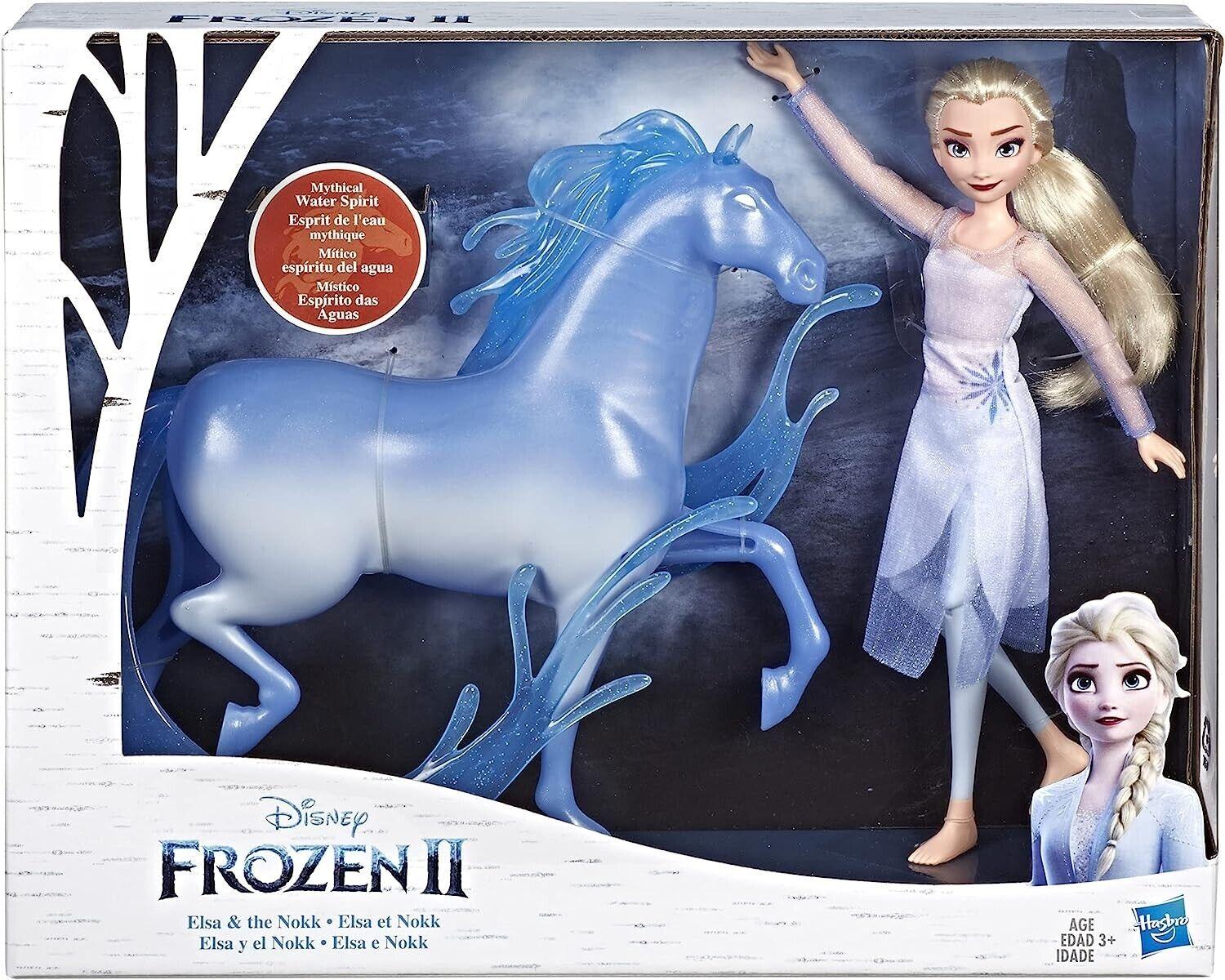 Frozen Elsa Fashion Doll the Nokk Figure Horse Pony Outfit Blue