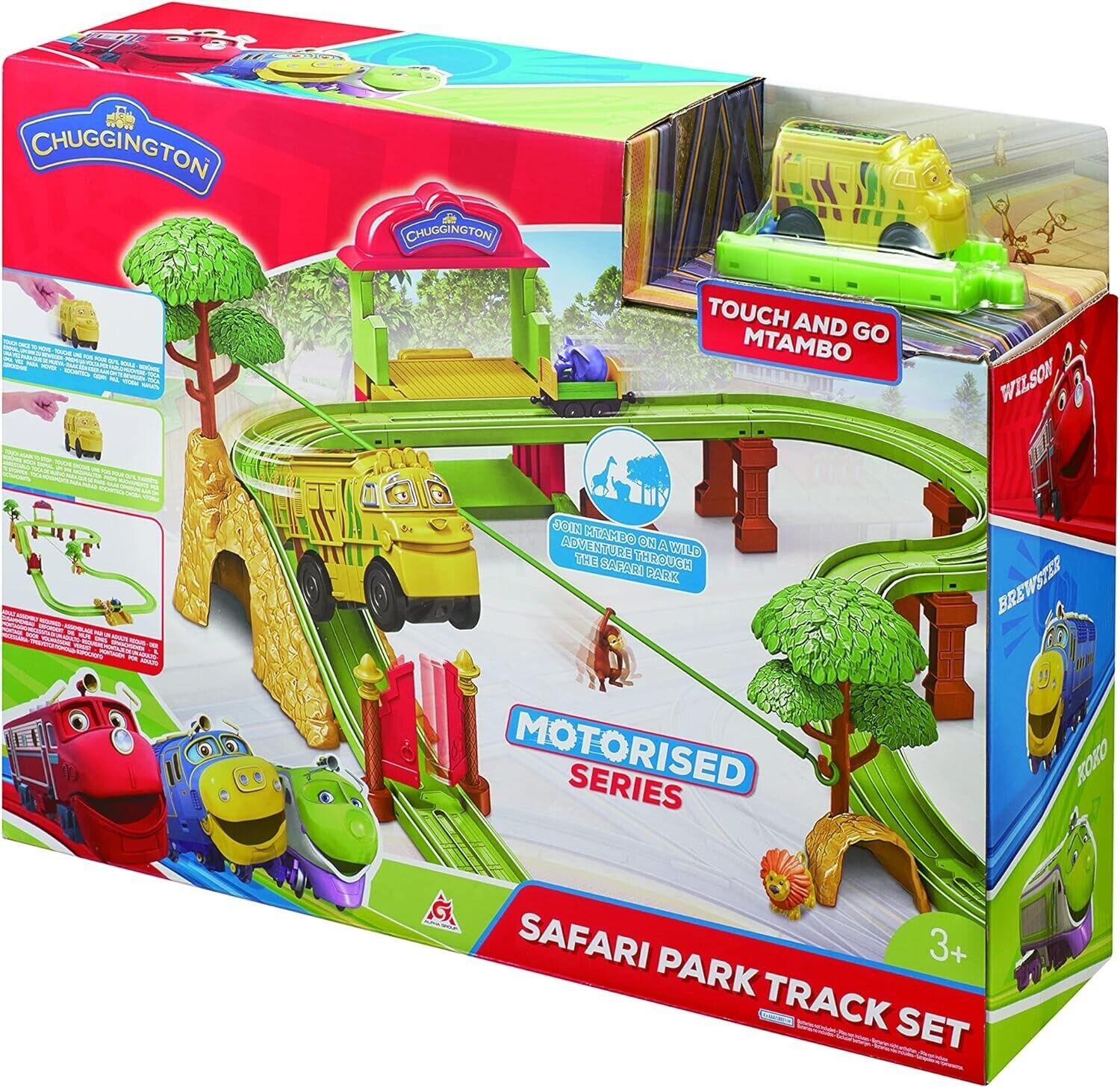 Chuggington Safari Park Track Set Motorised Series Train Engine Play Gift Set