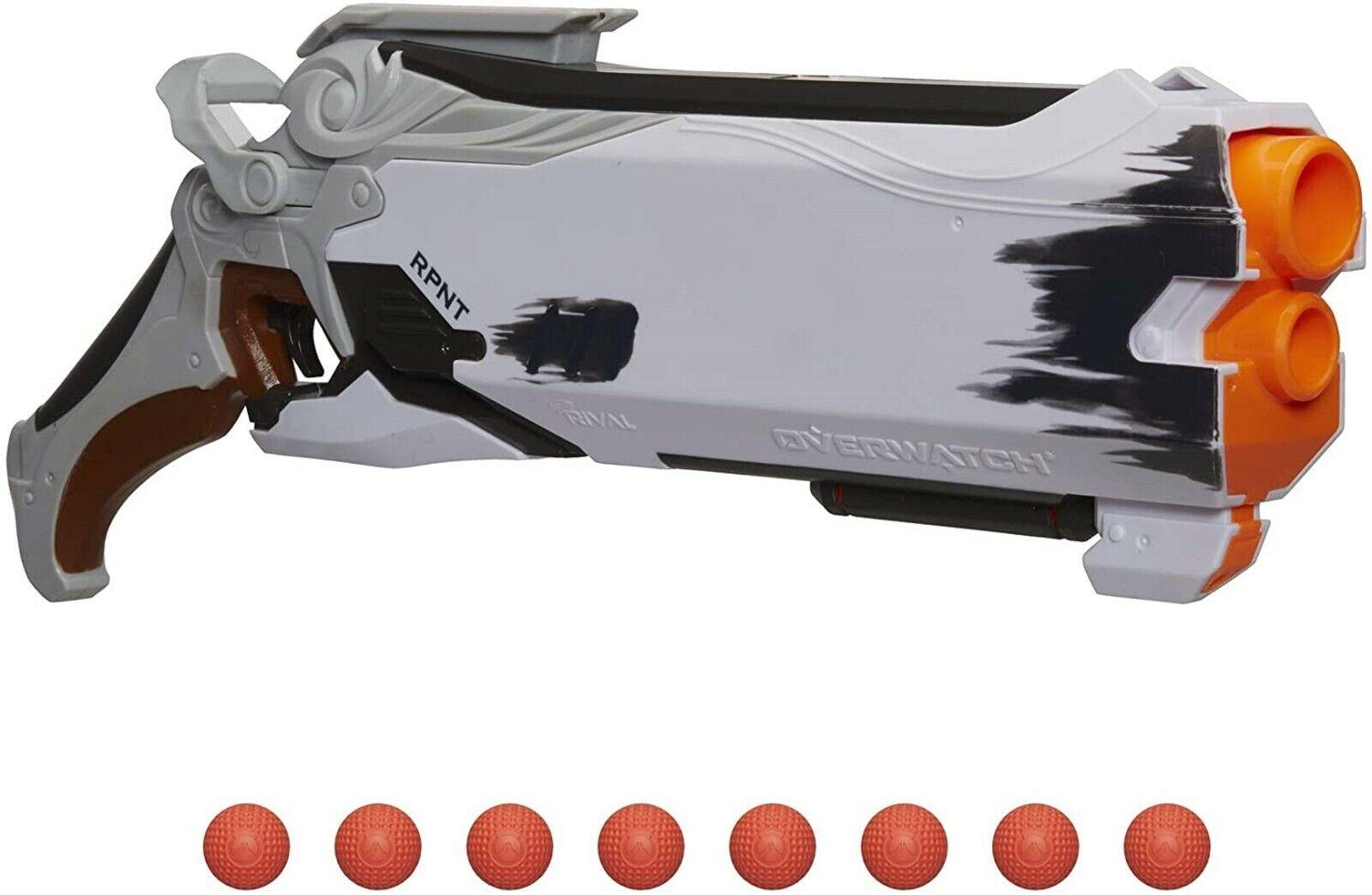 NERF Rival Overwatch Game Reaper Wight Edition Blaster with 8 Rounds