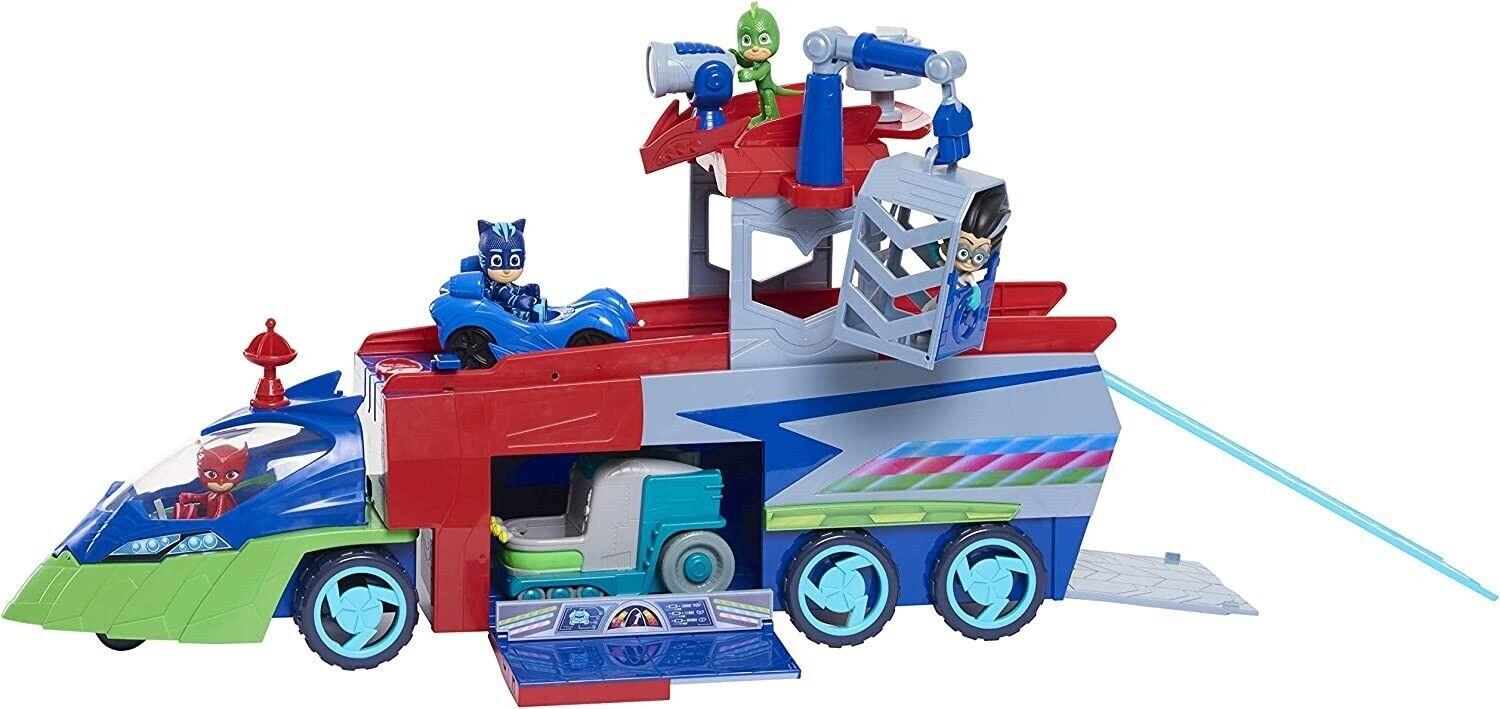Just Play Large PJ Masks PJ Seeker with Bonus Catboy Owlette and Gekko Figures