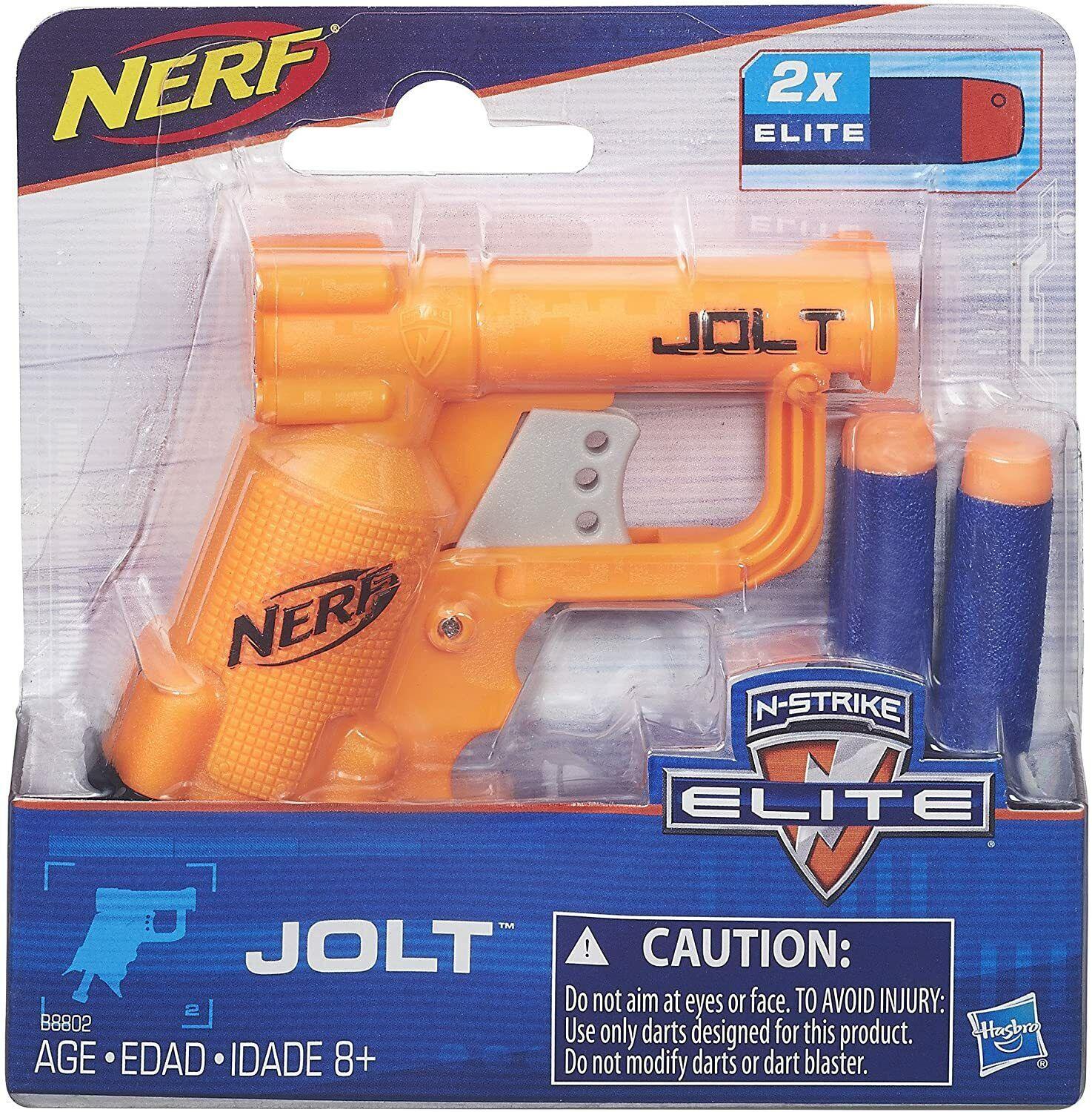 Nerf MicroShots N-Strike Elite Rough Cut Zombie Strike-Jolt Blaster-Ages 8+ Gun