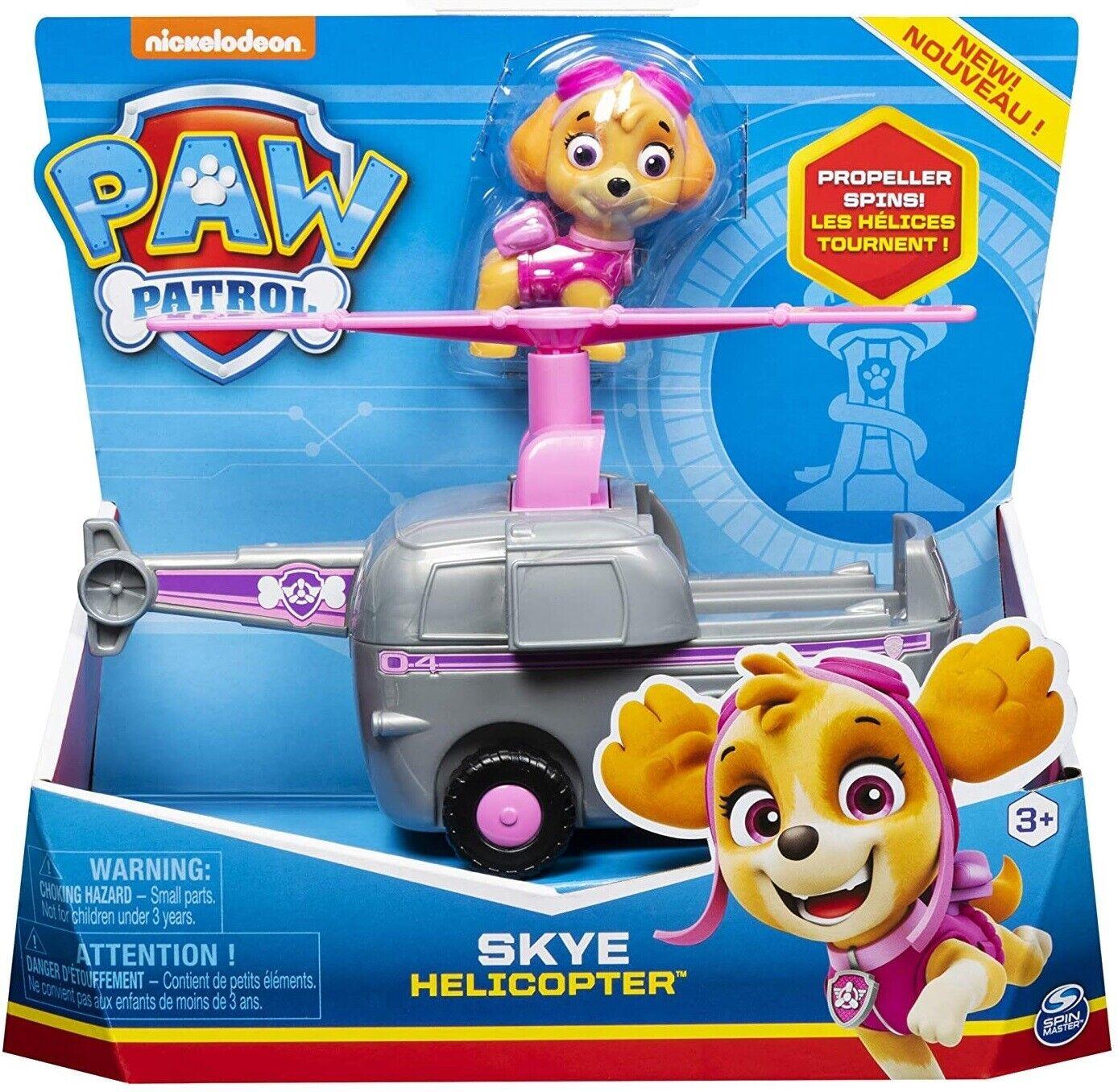 Paw Patrol-Skye Helicopter-Age 3+ Toy Car paw patrol figure