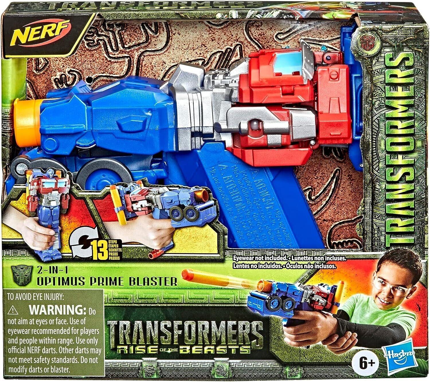Transformers 2-in-1 Optimus Prime Blaster Ages 6+ Toy