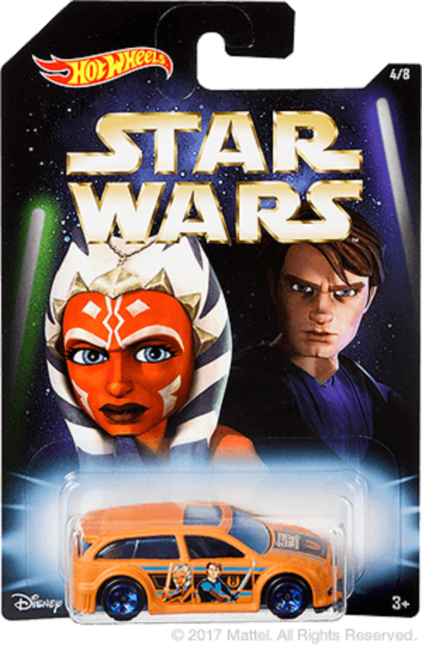 Hot Wheels Star Wars Car Ep.7 Anakin & Ahsoka Themed fun car