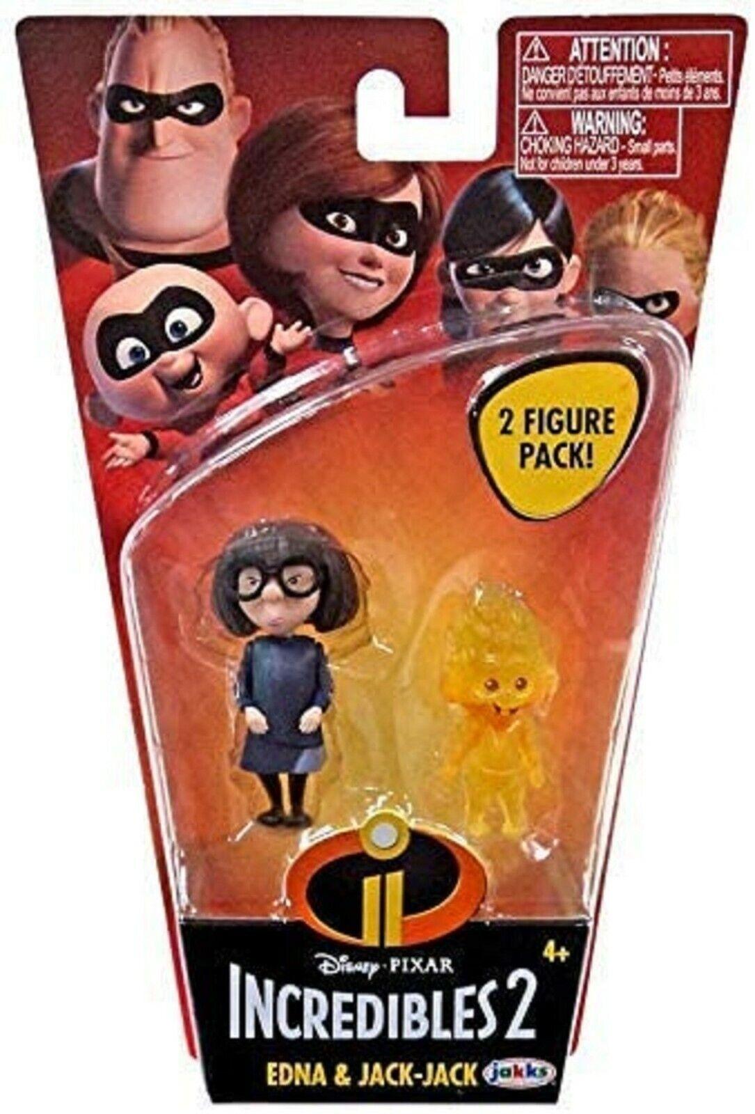 Incredibles 2 Disney Pixar Edna & Jack -Jack 2 Figure pack for ages 4+