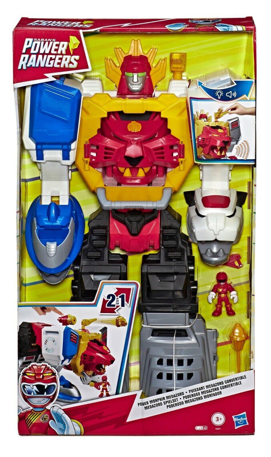 Playskool Heroes Giant 2 Feet Power Rangers Morphin 2-in-1 Megazord Ages 3+ Play