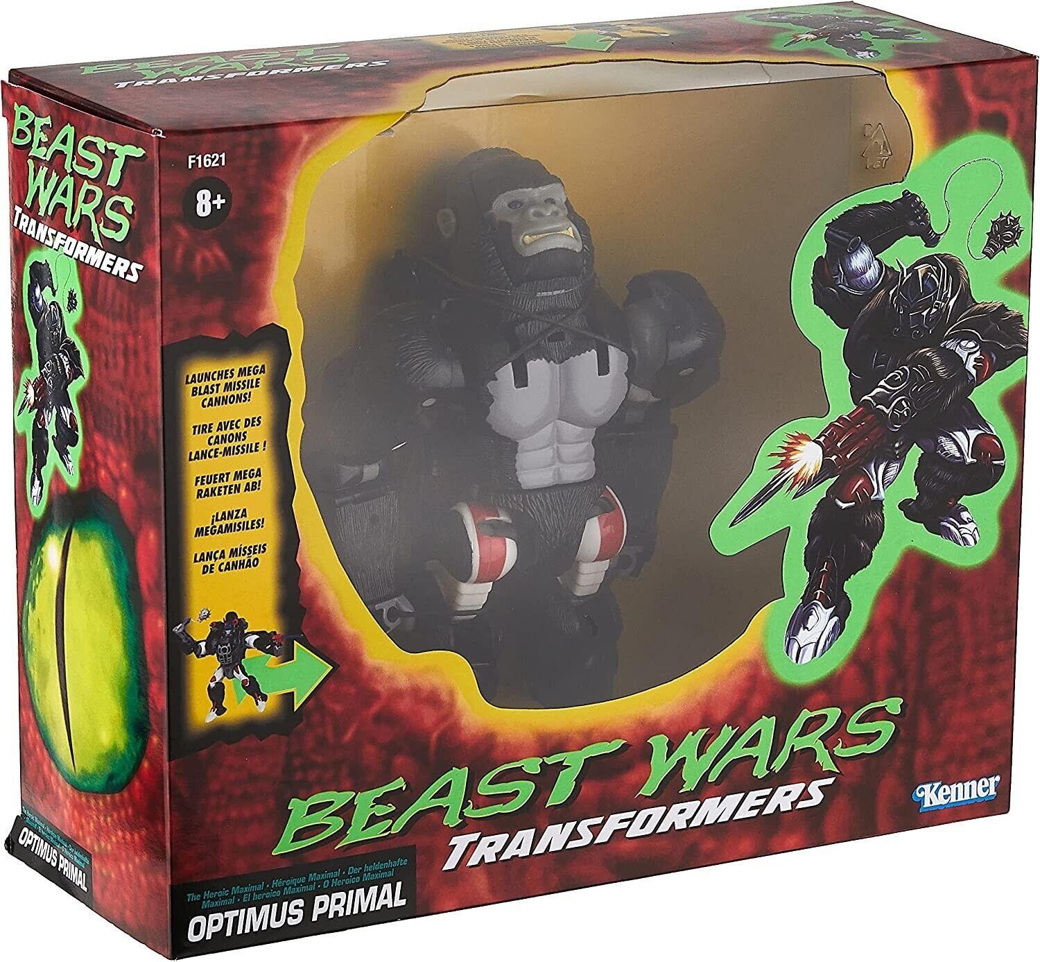 Transformers Vintage Beast Wars Optimus Primal Action Figure Ages 8+ Toy Play