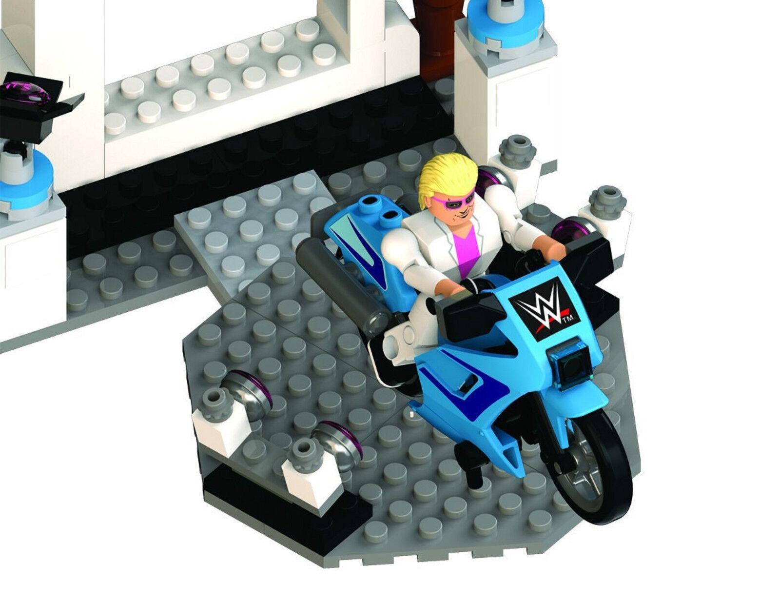 WWE Stackdown Dolph Ziggler's Zig Zag Cycle Bike C3 Construction Ages 6+ New Toy