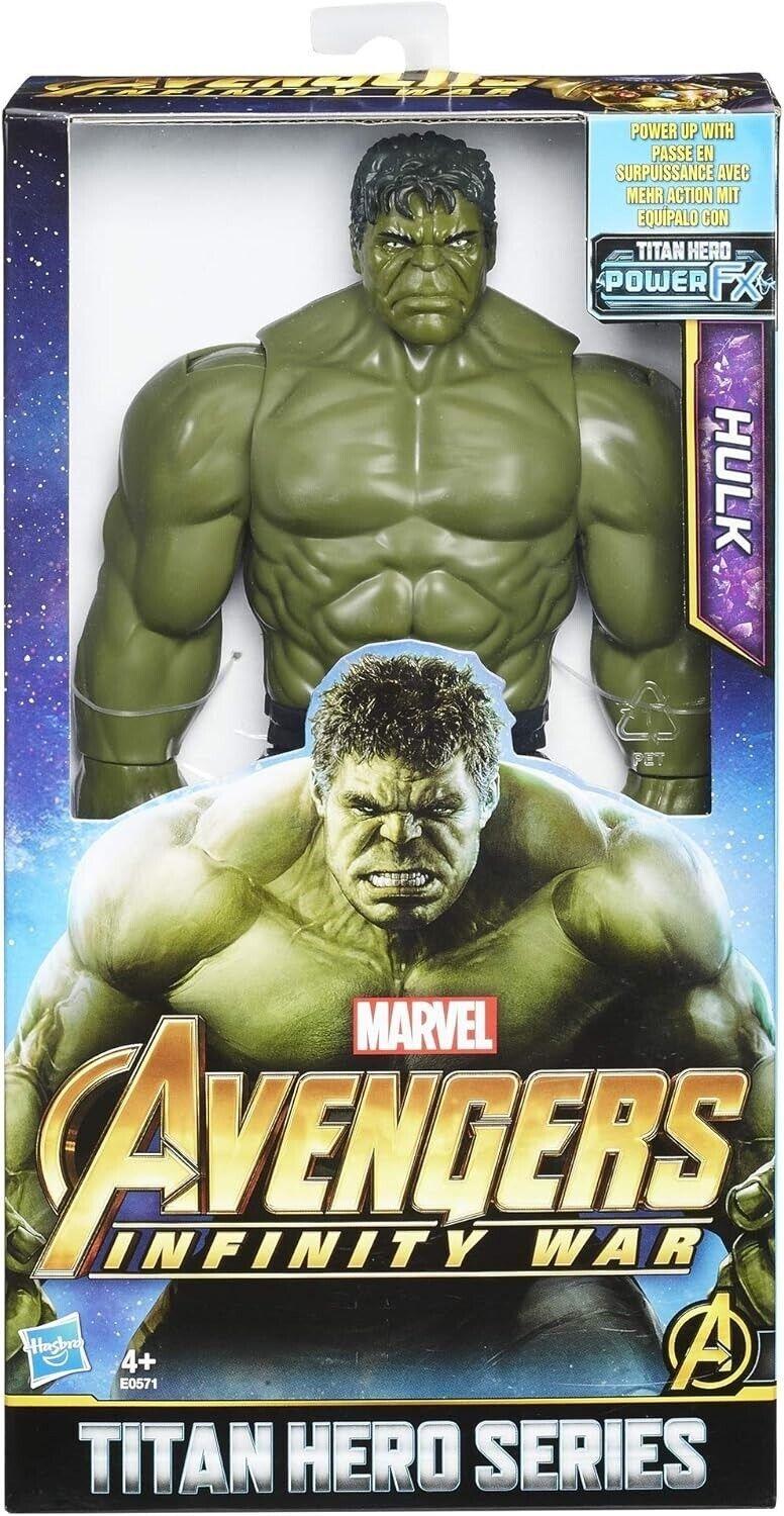 Marvel Avengers Infinity War Titan Hero Series Hulk with Power FX Port Figure