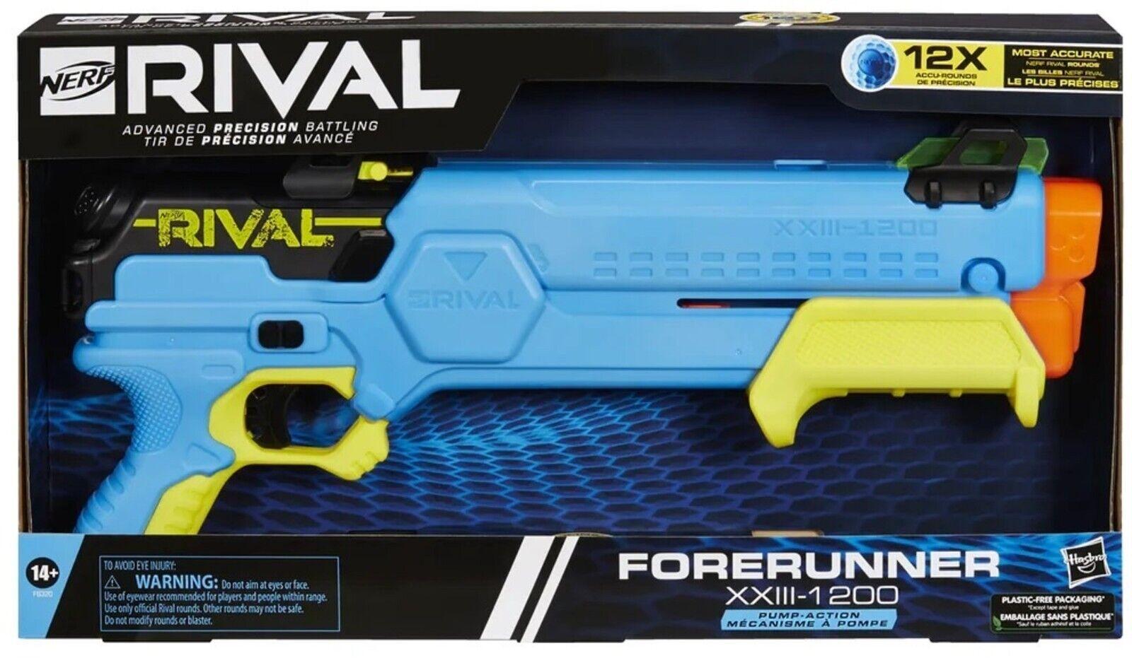 Nerf Rival Forerunner XXIII-1200 Blaster 12 Round Capacity Adjustable Sight Toy