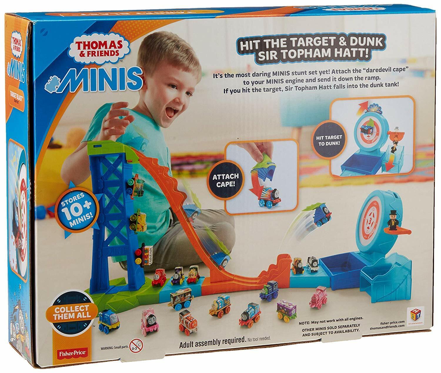 Thomas and Friends MINIS Target Blast Stunt Set Ages 3+ Toy Train Track Race