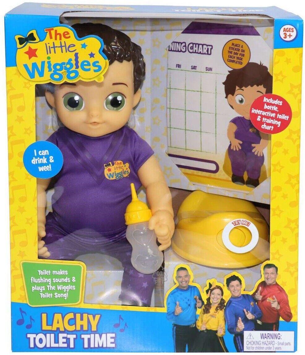 The Wiggles Potty Time Lachy Doll Toilet Training Chart Nappy Baby Bottle