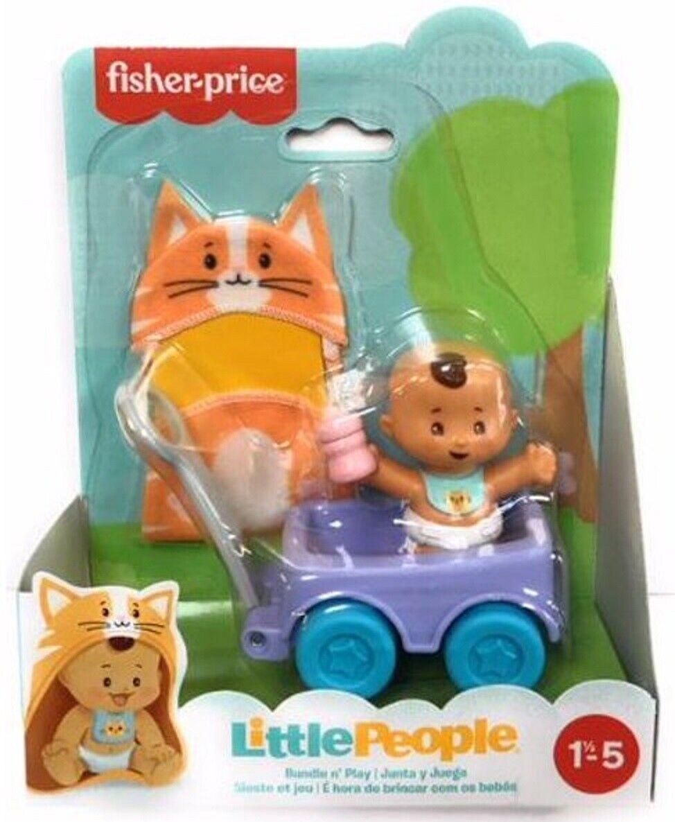 Fisher Price Little People Bundle n Play Ages 2+ Toy Playset includes wagon and Baby