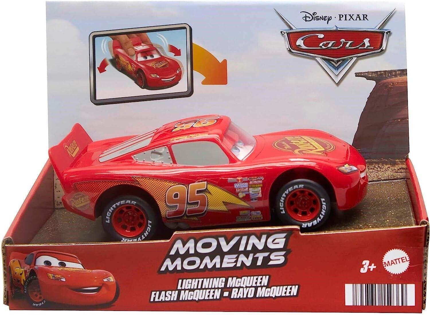 Disney Pixar- Lightning Mcqueen-Cars Toy Car with Moving Eyes Mouth Fun
