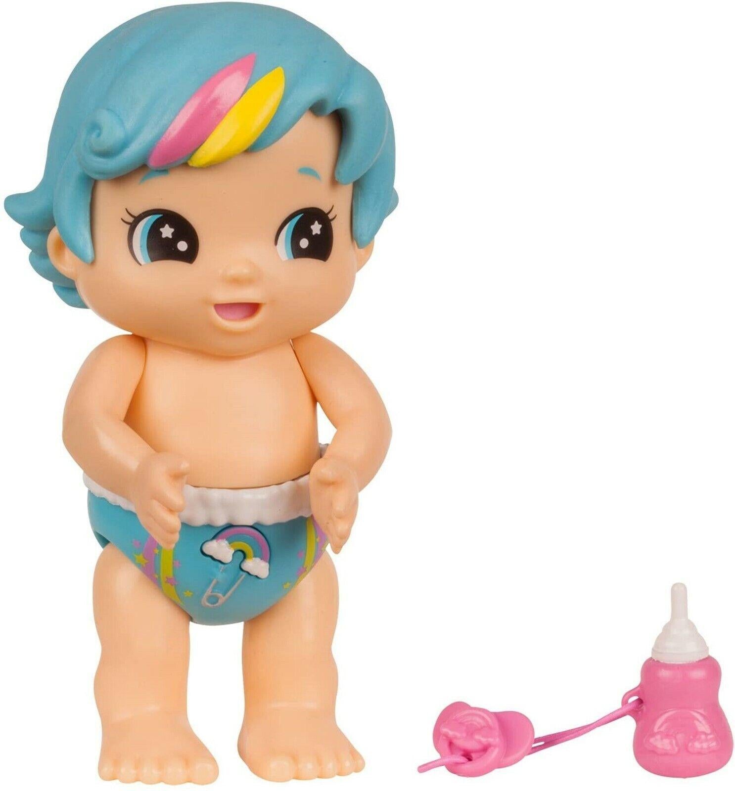 Little Live Babies Harper Bizzy Bubs Clap Baby for Ages 5+ with Toy Feeder Bottle