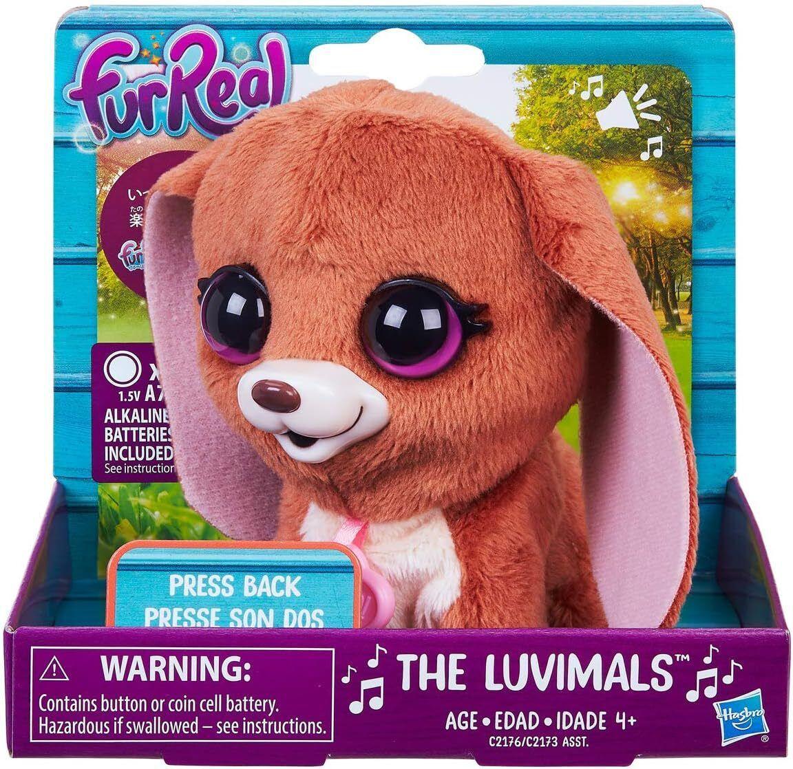 FurReal Friends-Puppy-Luvimals Harmony Cool Cottonball Duckling Kitten Pet