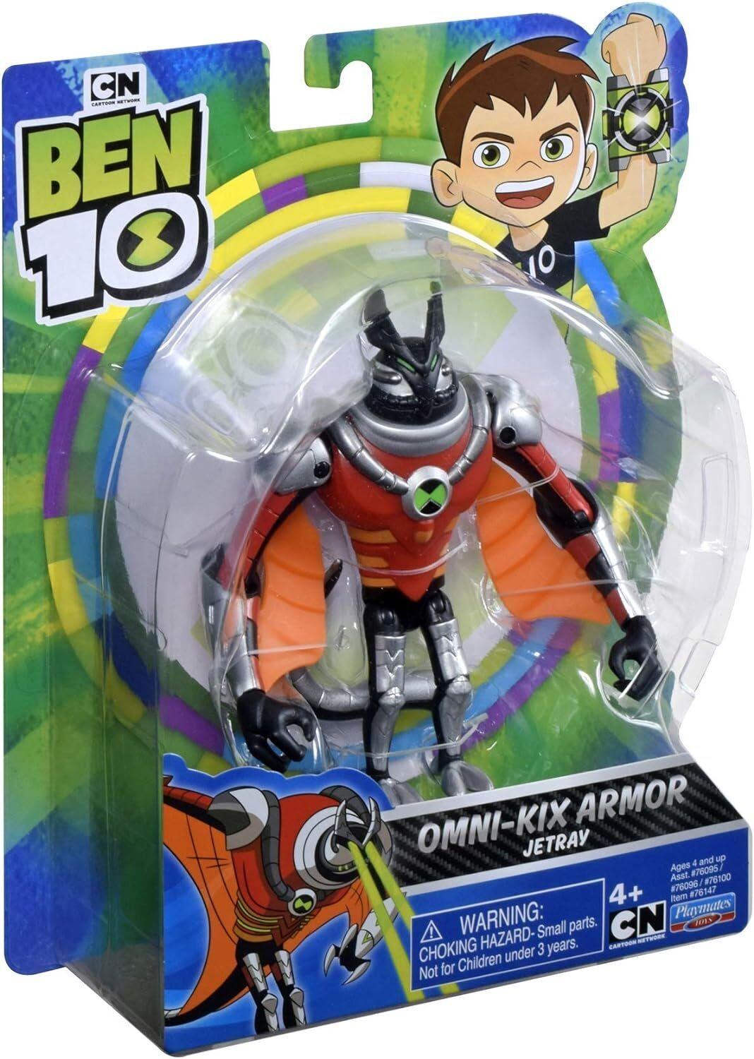 Ben 10 Omni-kix Armor JetRay Cartoon Network Play Gift Assorted Ages 4+ New Toy