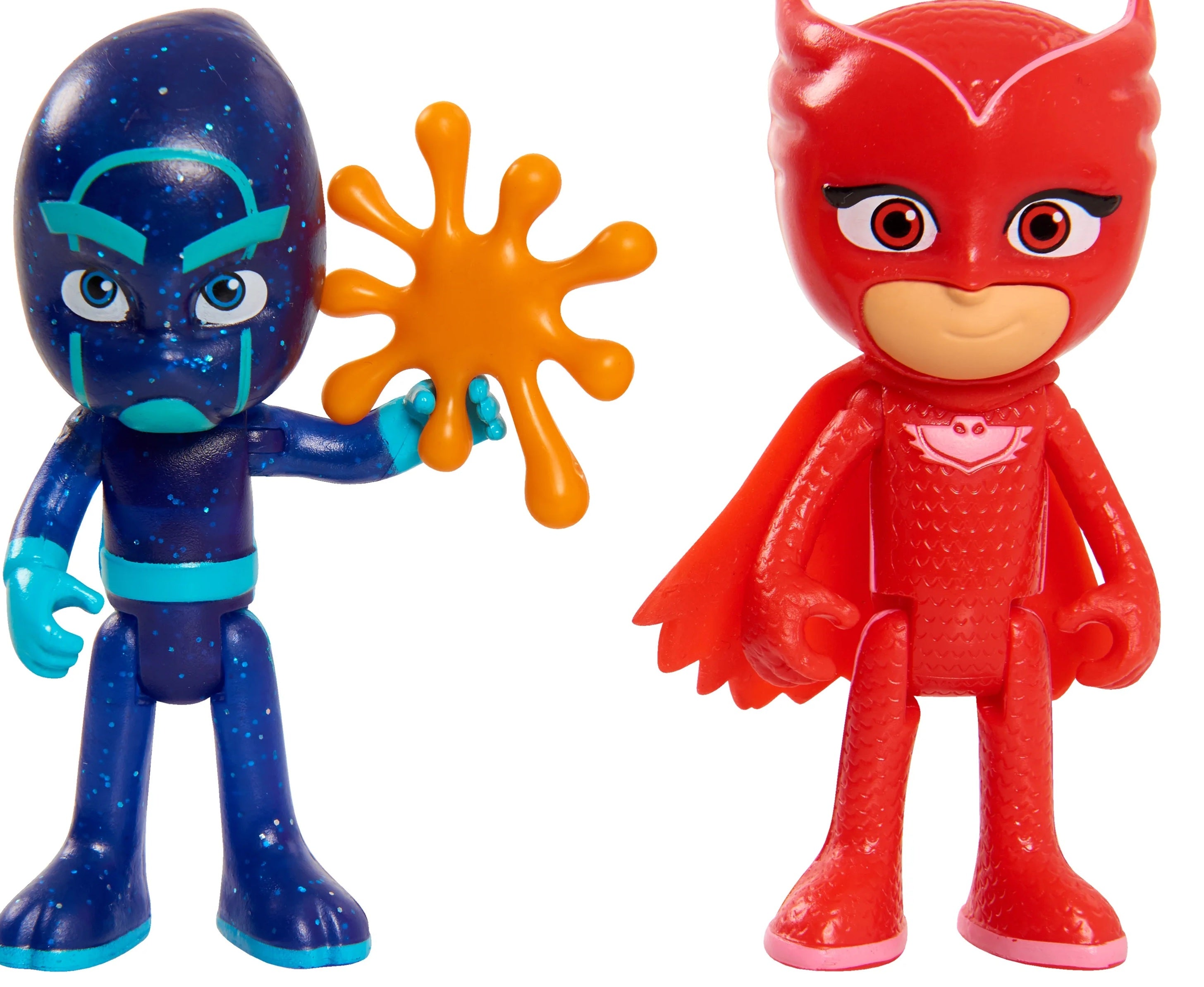 PJ Masks Hero vs Villain 2-Pack owlette and night ninja figures toy set