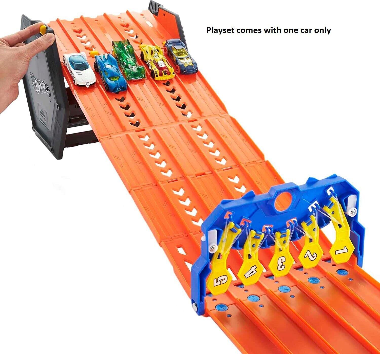 Hot Wheels Roll Out Raceway Ages 4+ New Toy Car Race Track Play