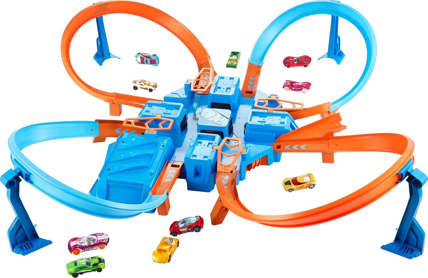 Hot Wheels Criss Cross Crash Track Set Ages 5+ New Toy Car Race Boys Girls