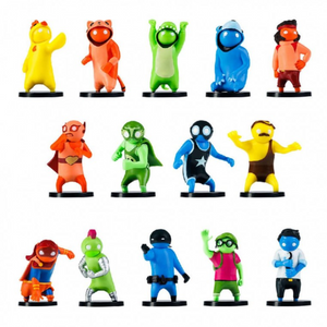 Gang Beasts 5 Pack Figures Assorted Ages 6+ New Collectible Toy Video Game
