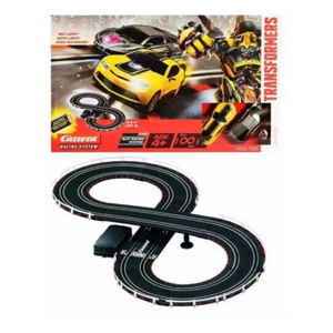 Transformers RC IR Remote Control Slot Car Race 4+ Carrera Bumblebee Lockdown