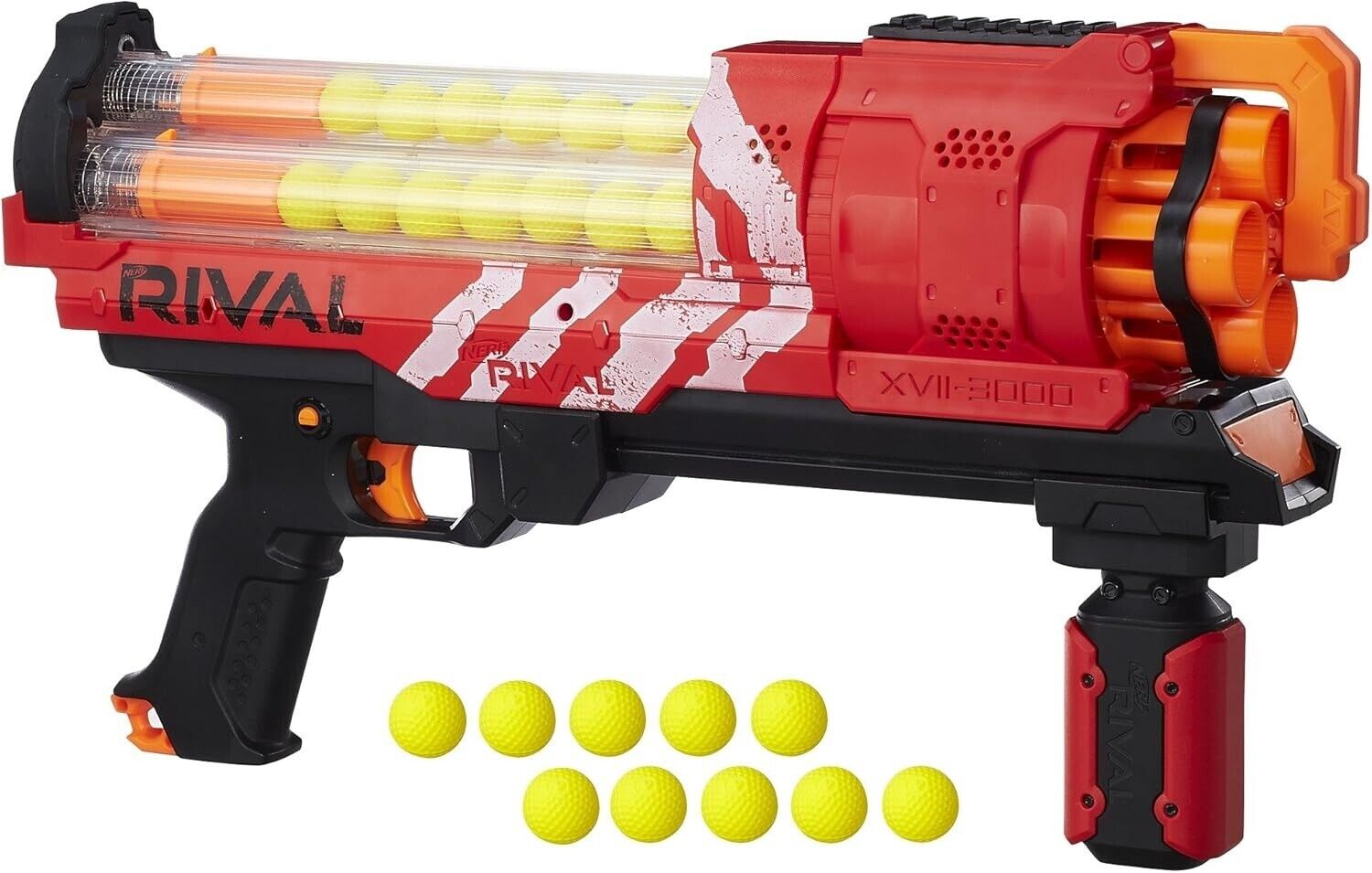NERF Rival Artemis XVII-3000 Blaster Red Ages 14+ Toy Play Gun Fight Fire