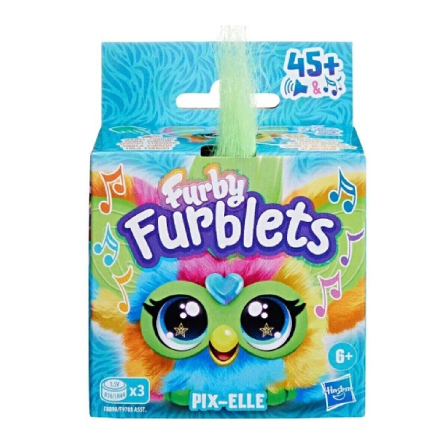 Furby Furblets Mini Electronic Plush Toy Assorted Ages 6+ Toy 45+ Sounds Pix-Ell