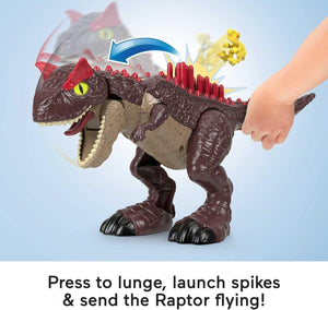 Fisher-Price Imaginext Jurassic World Carnotaurus Interactive Dinosaur Raptor