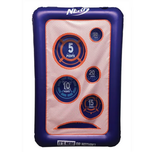 Nerf Hanging Inflatable Target with Scoring Zones for Dart Practice
