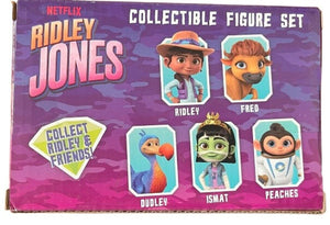 Just Play Netflix Ridley Jones Collectible Figure Set 5-Pack Mummy Monkey Gift