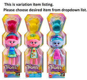 Trolls 3 Band Together Trendsettin Doll Queen Poppy Assorted Play Trend Setting