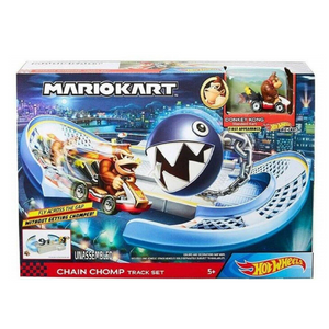 Hot Wheels Mario Kart Chain Chomp Unassembled Race Track for Ages 5+