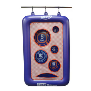 Nerf Hanging Inflatable Target with Scoring Zones for Dart Practice