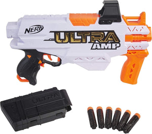 Nerf Ultra Amp Blaster Motorized 6 Dart Clip New Toy Play Gift