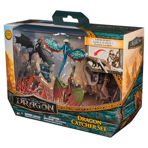 How to Train Your Dragon 5-Pack Dragon Catcher With Hiccup Mangler Net Launcher